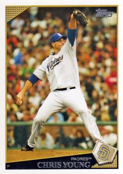 2009 Topps #113 Chris Young Front