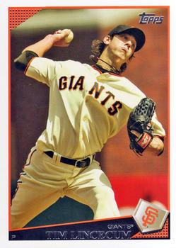 2009 Topps #195 Tim Lincecum Front