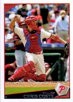 2009 Topps #291 Chris Coste Front