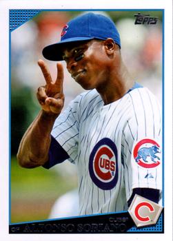 2009 Topps #400 Alfonso Soriano Front