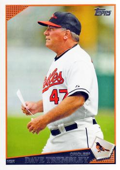 2009 Topps #407 Dave Trembley Front