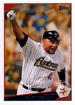 2009 Topps #435 Carlos Lee Front