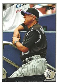 2009 Topps #497 Clint Hurdle Front