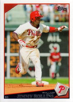 2009 Topps #525 Jimmy Rollins Front