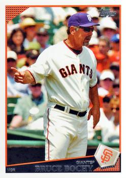 2009 Topps #526 Bruce Bochy Front