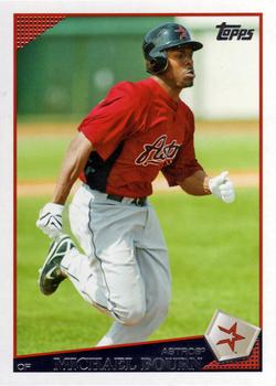 2009 Topps #572 Michael Bourn Front