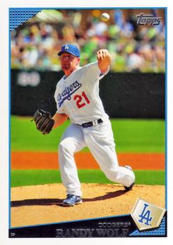 2009 Topps #597 Randy Wolf Front
