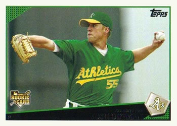 2009 Topps #63 Josh Outman Front