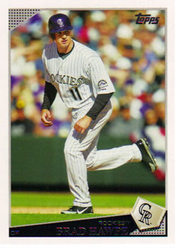 2009 Topps #87 Brad Hawpe Front