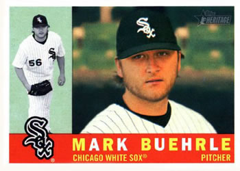 2009 Topps Heritage #1 Mark Buehrle Front