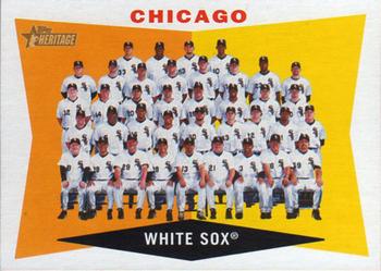 2009 Topps Heritage #208 Chicago White Sox Front