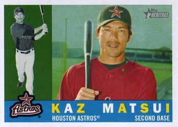 2009 Topps Heritage #229 Kazuo Matsui Front