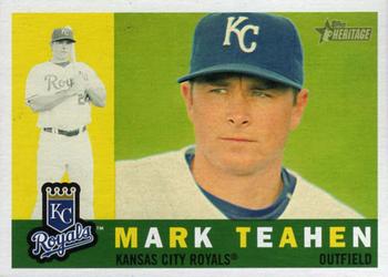 2009 Topps Heritage #262 Mark Teahen Front