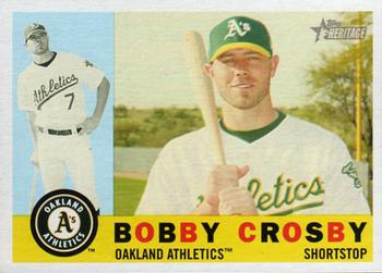 2009 Topps Heritage #277 Bobby Crosby Front