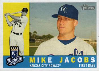 2009 Topps Heritage #281 Mike Jacobs Front