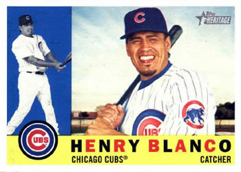 2009 Topps Heritage #248 Henry Blanco Front