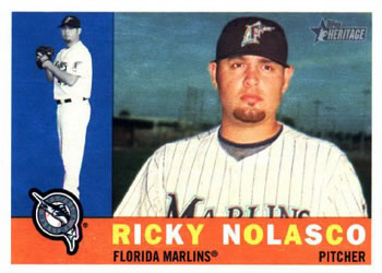 2009 Topps Heritage #266 Ricky Nolasco Front