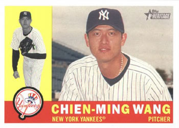 2009 Topps Heritage #270 Chien-Ming Wang Front