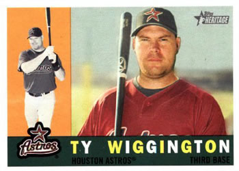 2009 Topps Heritage #301 Ty Wigginton Front