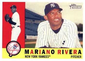 2009 Topps Heritage #315 Mariano Rivera Front