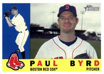 2009 Topps Heritage #336 Paul Byrd Front