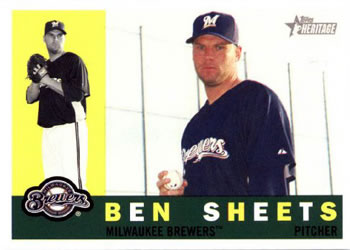2009 Topps Heritage #351 Ben Sheets Front