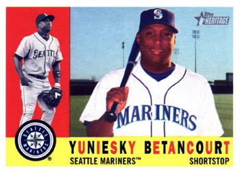 2009 Topps Heritage #358 Yuniesky Betancourt Front
