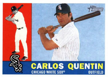 2009 Topps Heritage #365 Carlos Quentin Front