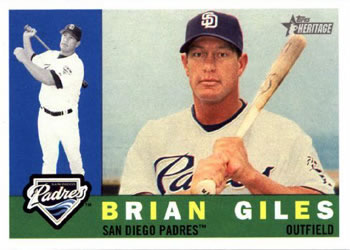 2009 Topps Heritage #384 Brian Giles Front