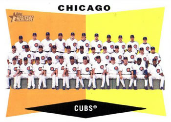 2009 Topps Heritage #397 Chicago Cubs Front