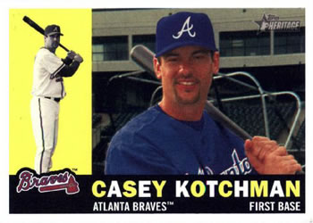 2009 Topps Heritage #3 Casey Kotchman Front