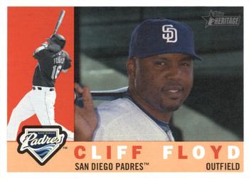 2009 Topps Heritage #543 Cliff Floyd Front