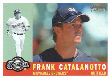 2009 Topps Heritage #572 Frank Catalanotto Front