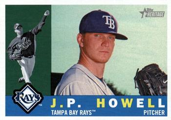2009 Topps Heritage #587 J.P. Howell Front