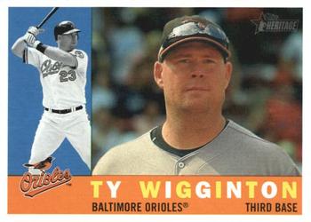 2009 Topps Heritage #649 Ty Wigginton Front