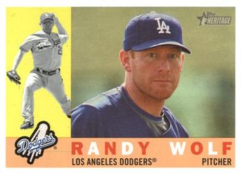 2009 Topps Heritage #665 Randy Wolf Front