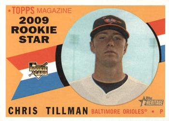 2009 Topps Heritage #690 Chris Tillman Front