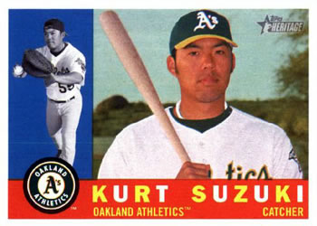 2009 Topps Heritage #409 Kurt Suzuki Front