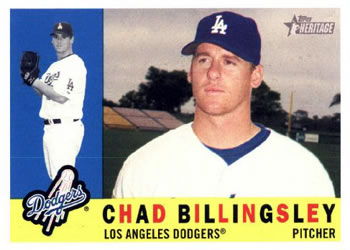 2009 Topps Heritage #425 Chad Billingsley Front