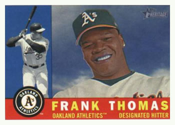 2009 Topps Heritage #454 Frank Thomas Front