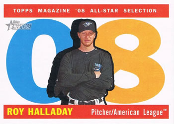 2009 Topps Heritage #497 Roy Halladay Front