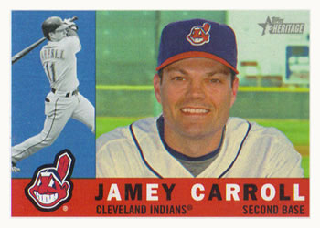 2009 Topps Heritage #589 Jamey Carroll Front