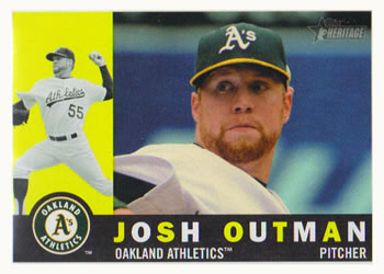 2009 Topps Heritage #614 Josh Outman Front