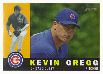 2009 Topps Heritage #622 Kevin Gregg Front