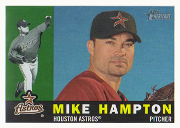 2009 Topps Heritage #644 Mike Hampton Front