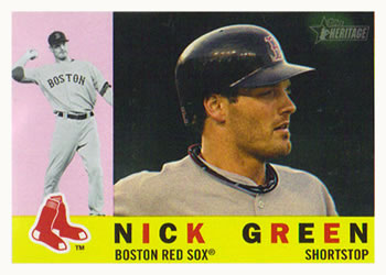 2009 Topps Heritage #651 Nick Green Front
