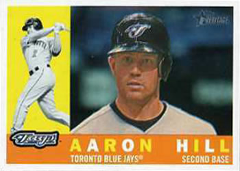 2009 Topps Heritage #686 Aaron Hill Front
