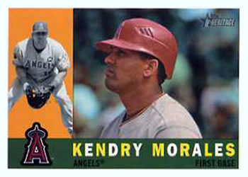 2009 Topps Heritage #705 Kendry Morales Front