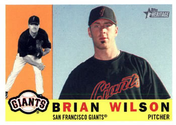 2009 Topps Heritage #80 Brian Wilson Front