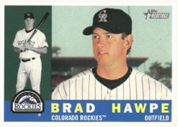 2009 Topps Heritage #9 Brad Hawpe Front